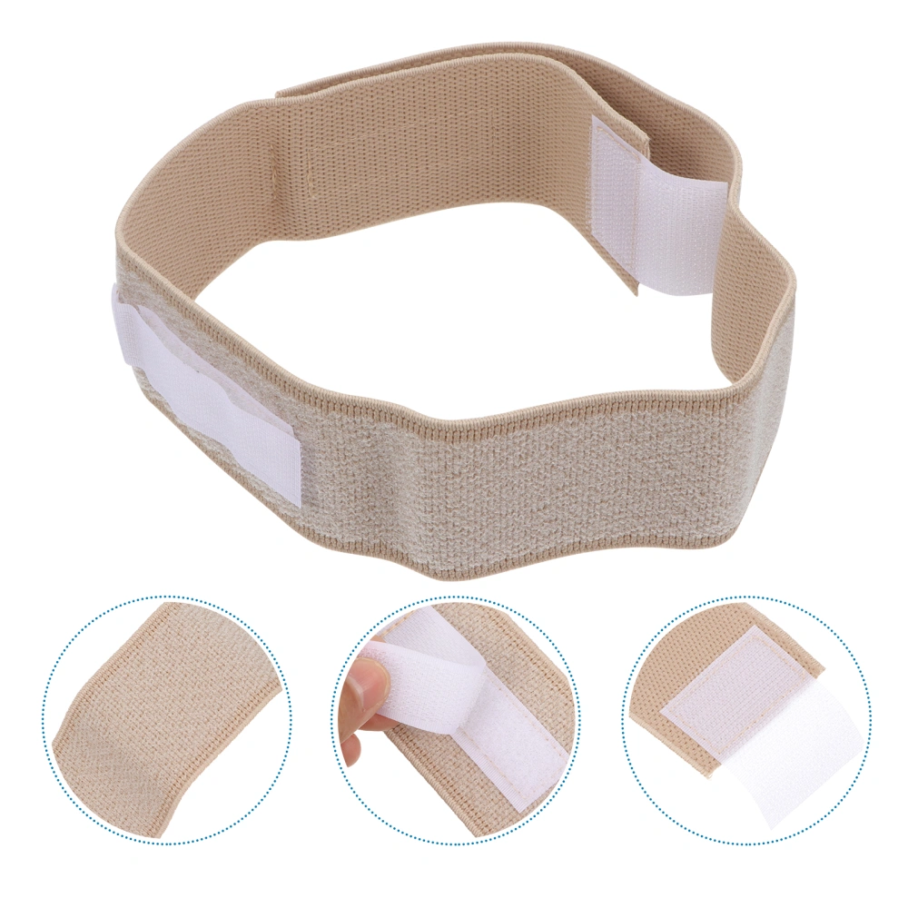 1pc Catheter Fixation Strap Urine Bag External Leg Band Holder (Khaki)