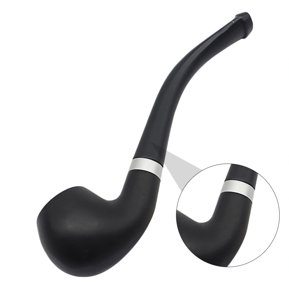 Tobacco Pipe Black Cigarette Smoking Pipe Bakelite Smoke Pipe