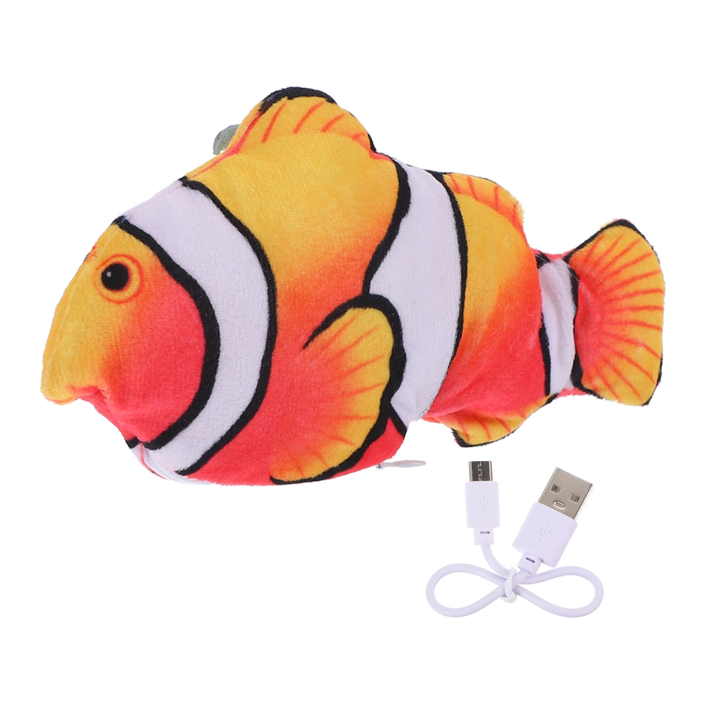 Electric Flopping Fish Realistic Simulation Cat Fish Toy Interactive Toy