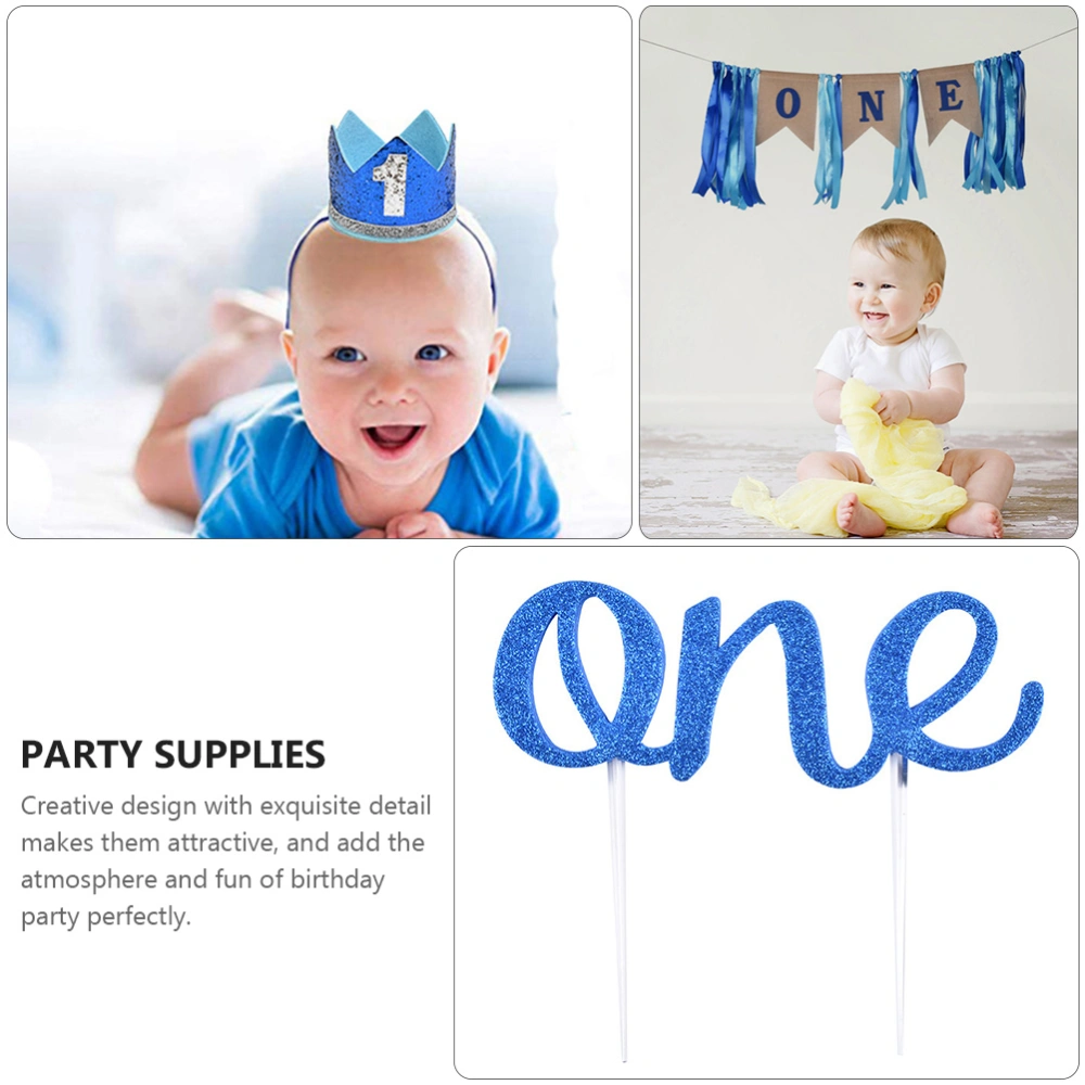 1 Set Birthday Bunting Set Party Hanging Banner Home Backdrop Birthday Accessory