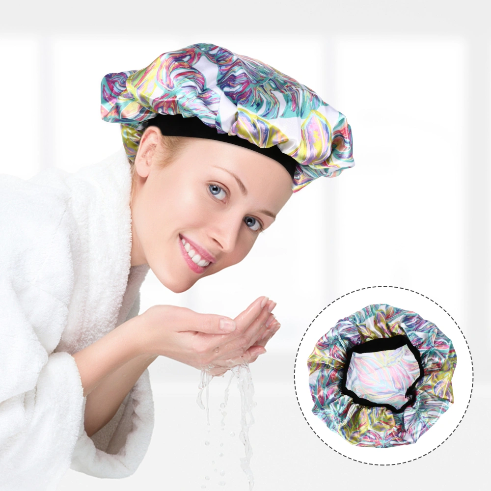 Supple Satin Bonnet Sleep Adjustable Satin for Sleeping Hair Care