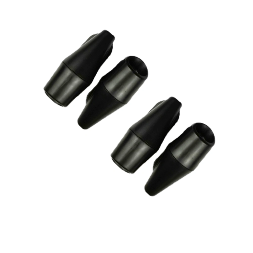 4pcs Universal Car Deer Whistle Device Bell Automotive Animal Deer Warning for Whistles Auto Safety Alert Device (Black)