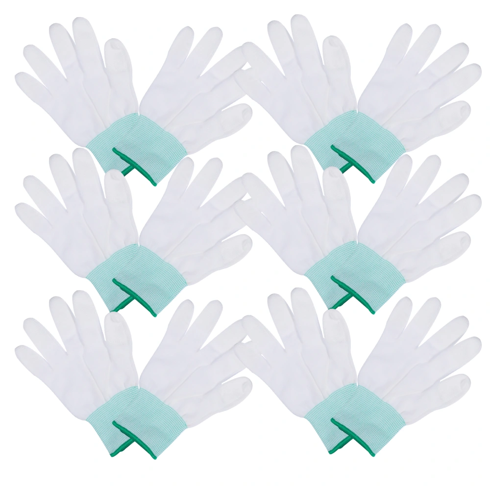 10 Pairs Practical Labor Gloves Professional Gardening Gloves Protective Gloves