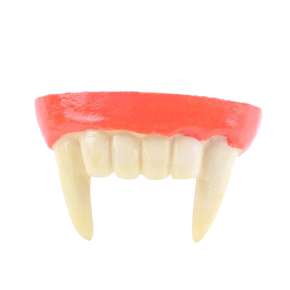 Resin Teeth Fangs Dentures Halloween Party Favors Cosplay Prop Decoration Horror Scary Teeth