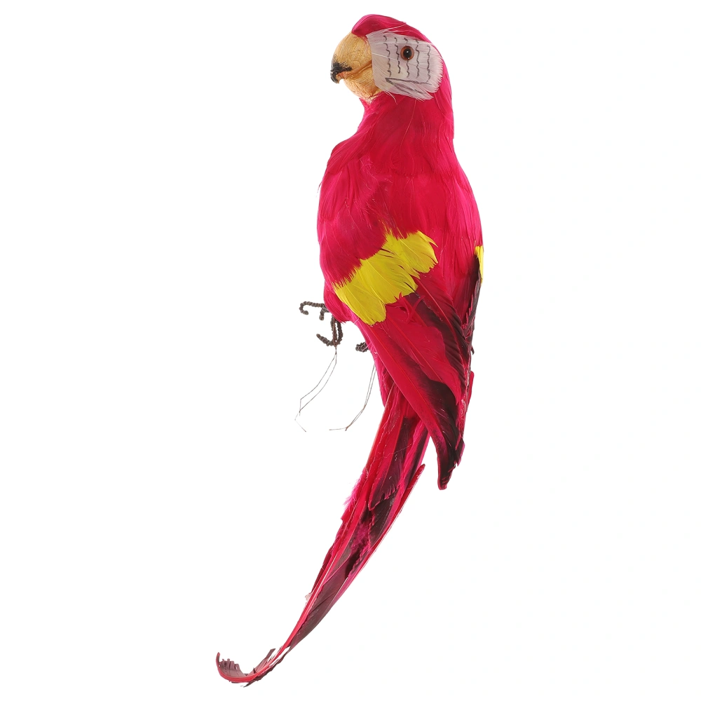 Simulated Parrot Ornament Garden Decorative Parrot Garden Ornament Garden Decor