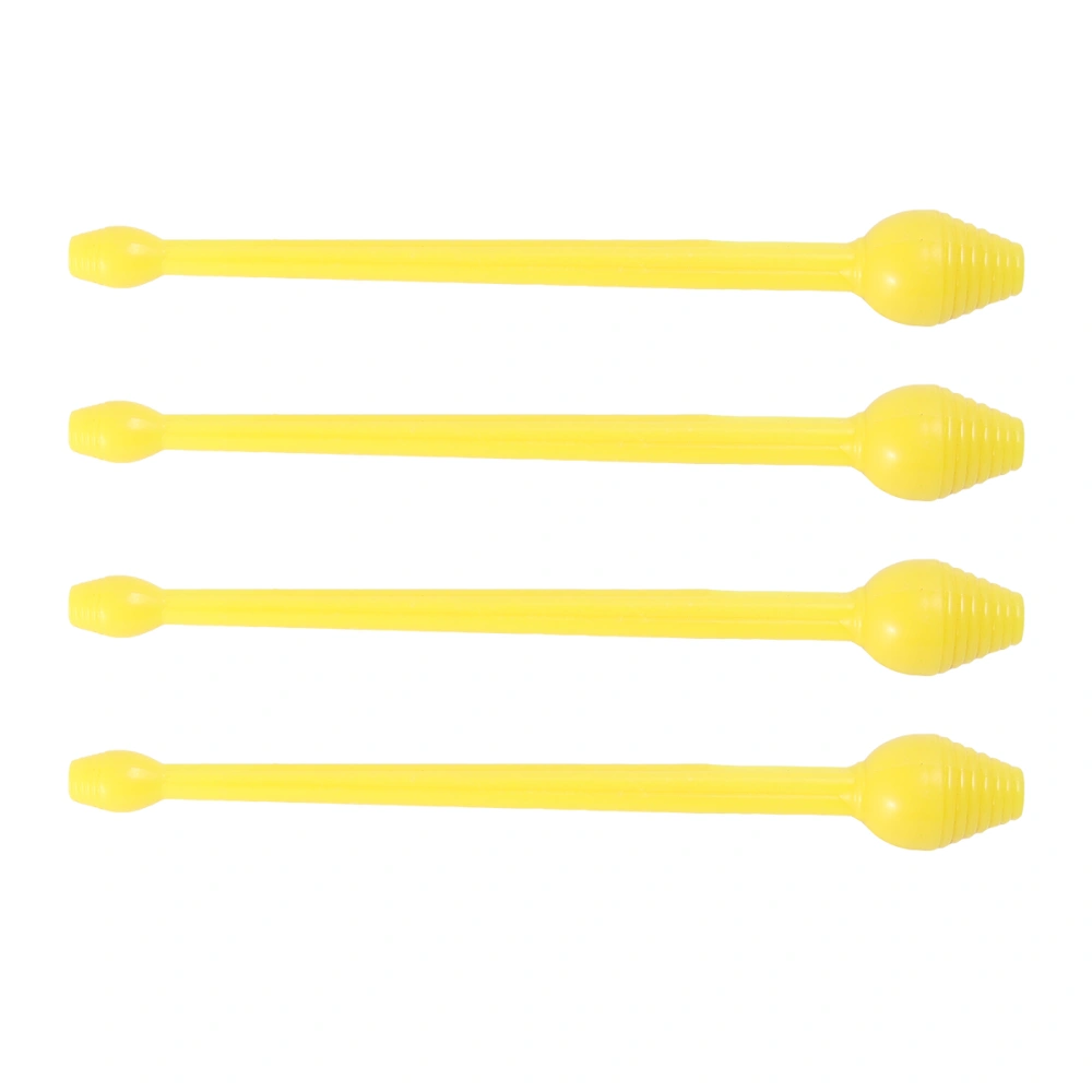 4PCS Fishing Hook Picker Outdoor Double Side Fish Picking Device (Yellow)