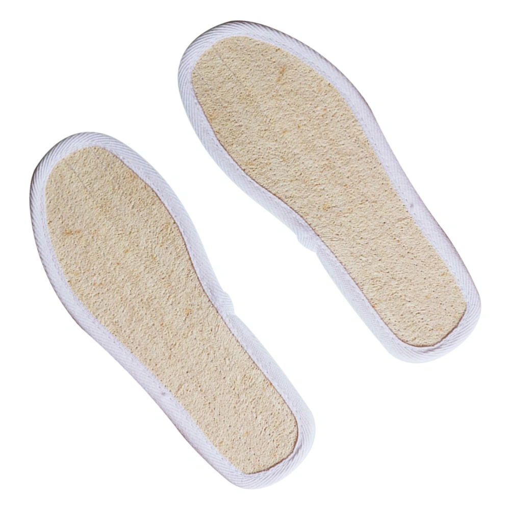 Loofah Insoles Anti-Odor Cushioning Insole Breathable Absorbent Shoe Accessories for Men Women Shoes (44)