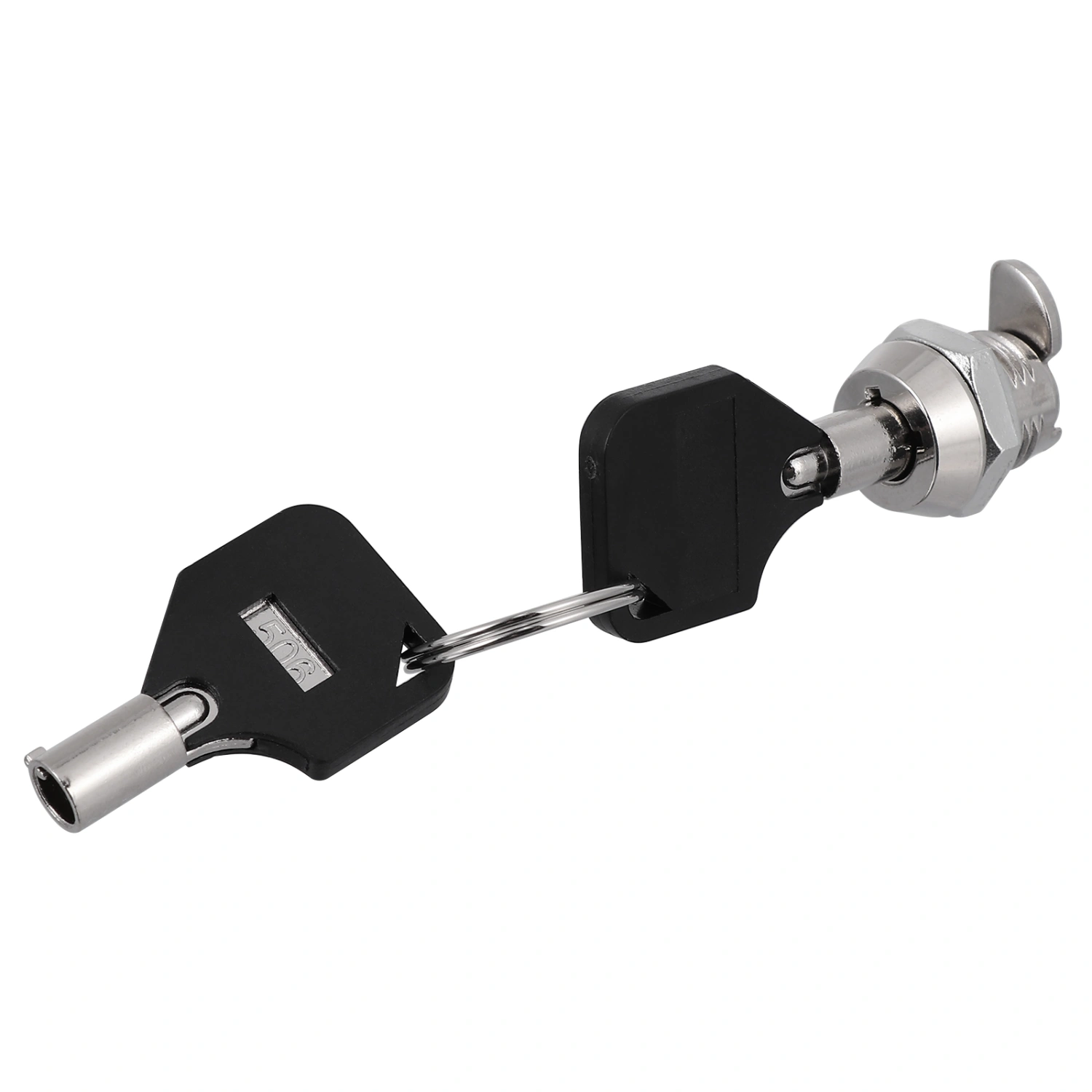 1 Set Security Cabinet Locks Tubular Cam Locks Safebox Lock Zinc Alloy Lock