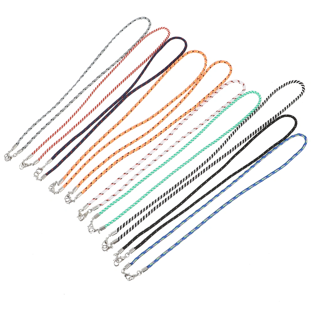 1 Set of 10 Pcs Durable Mask Cords Durable Mask Hanging Strap Mask Supplies