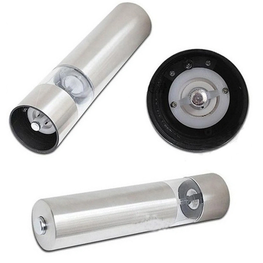 Stainless Steel Electronic Salt and Pepper Grinder Pepper Mill and Salt Shaker For Kitchen Or Party Use