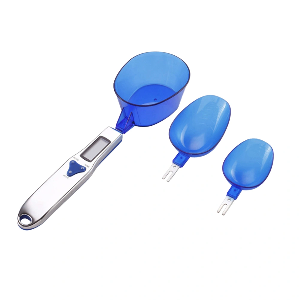 Electronic Digital Spoon Scale Food Weight Scale (Blue, 300g/0.1g)