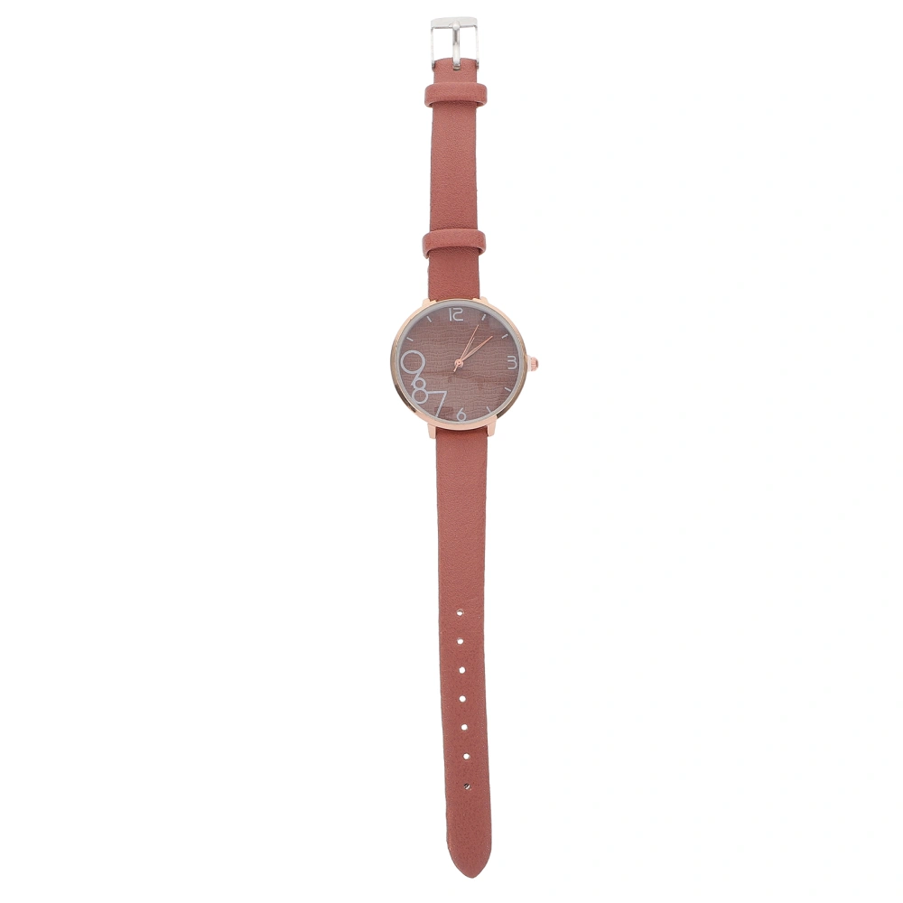 1pc Fashionable Quartz Watch Lady Wrist Watch Chic Women Girl Watch with Strap