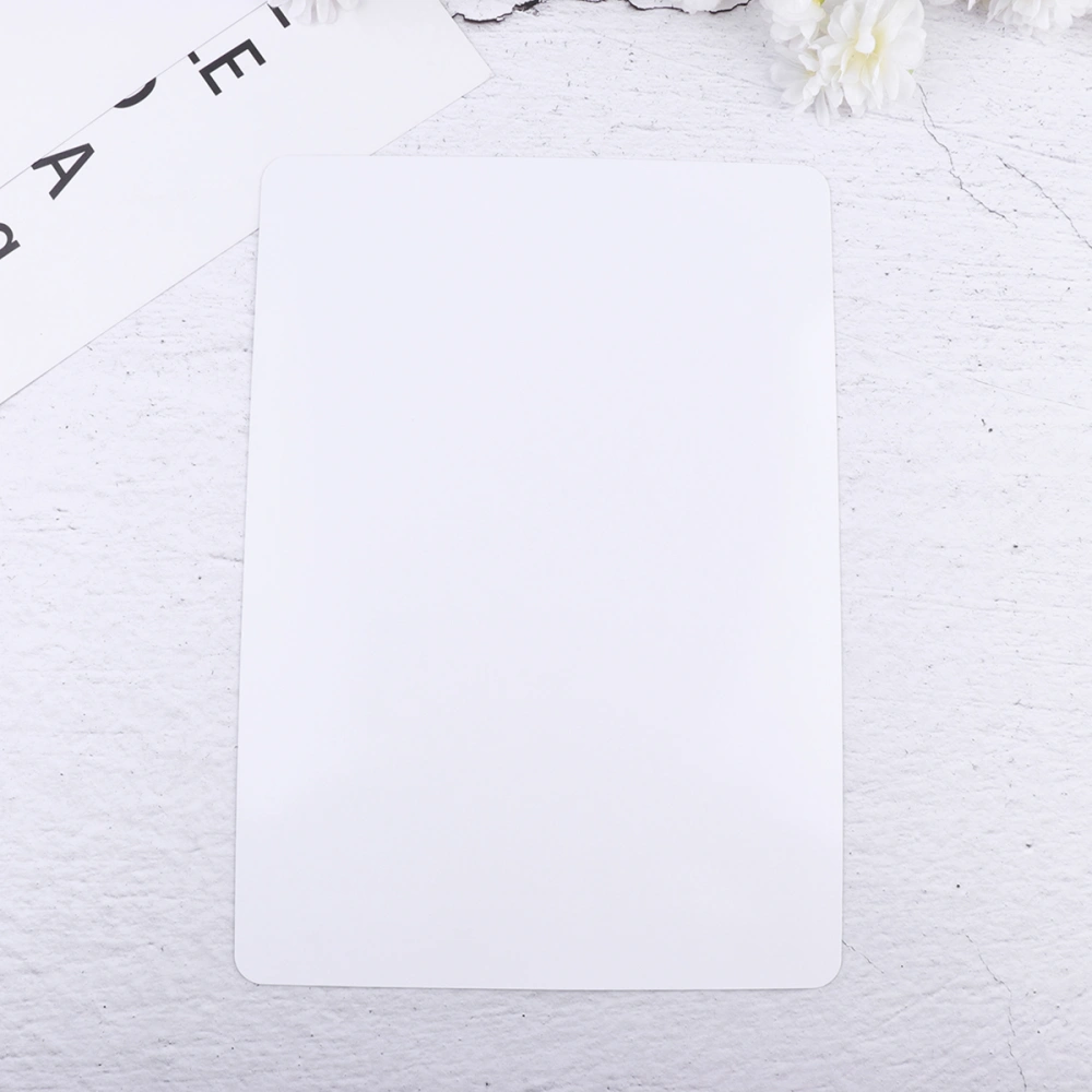 1PC Magnetic White Board Calendar Magnetic Sticker Household Message Boards Erasable Magnetic Fridge Whiteboard Weekly Schedule Whiteboard A4 Size White Board for Home Hotel Store Use White