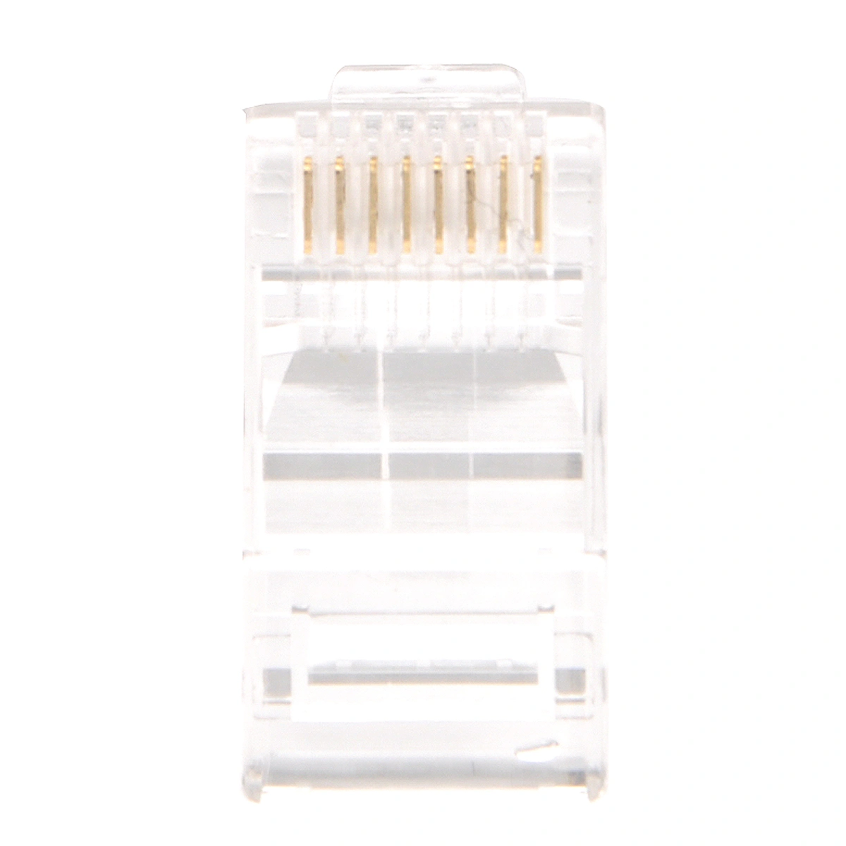 100pcs RJ45 Cat5e Cat5 Network Cable LAN Crimp Connectors Ends Plugs Set