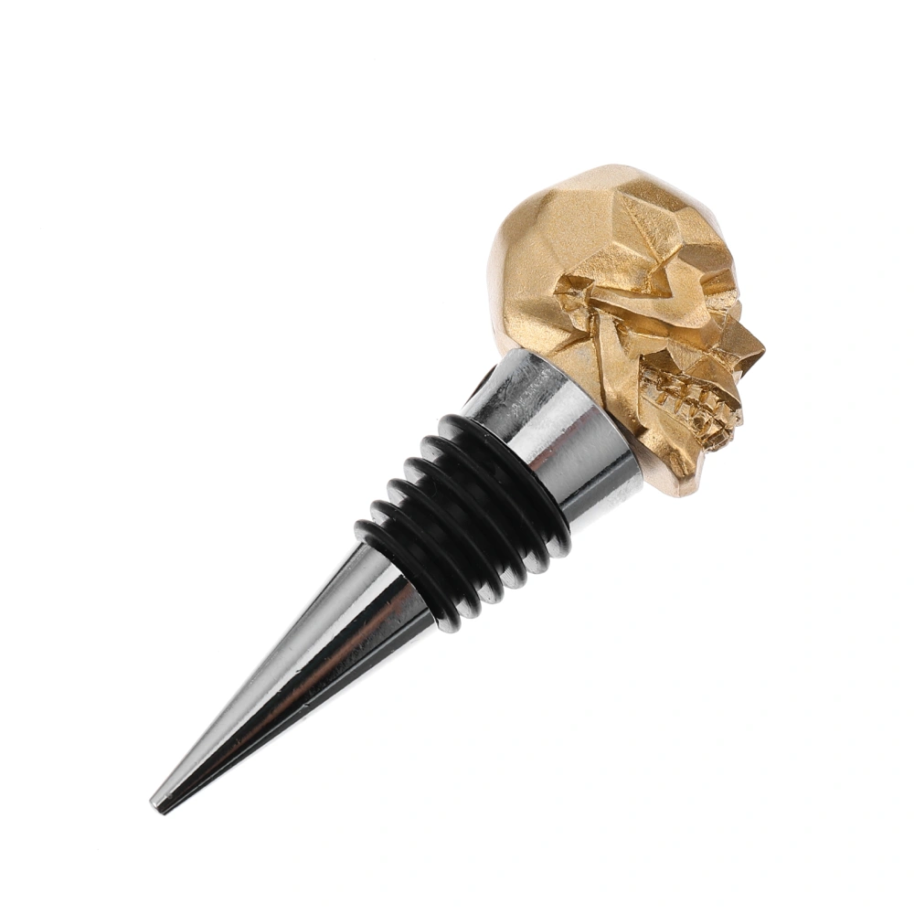 1pc Wine Bottle Stopper Creative Skull Shape Bottle Plug Party Accessory