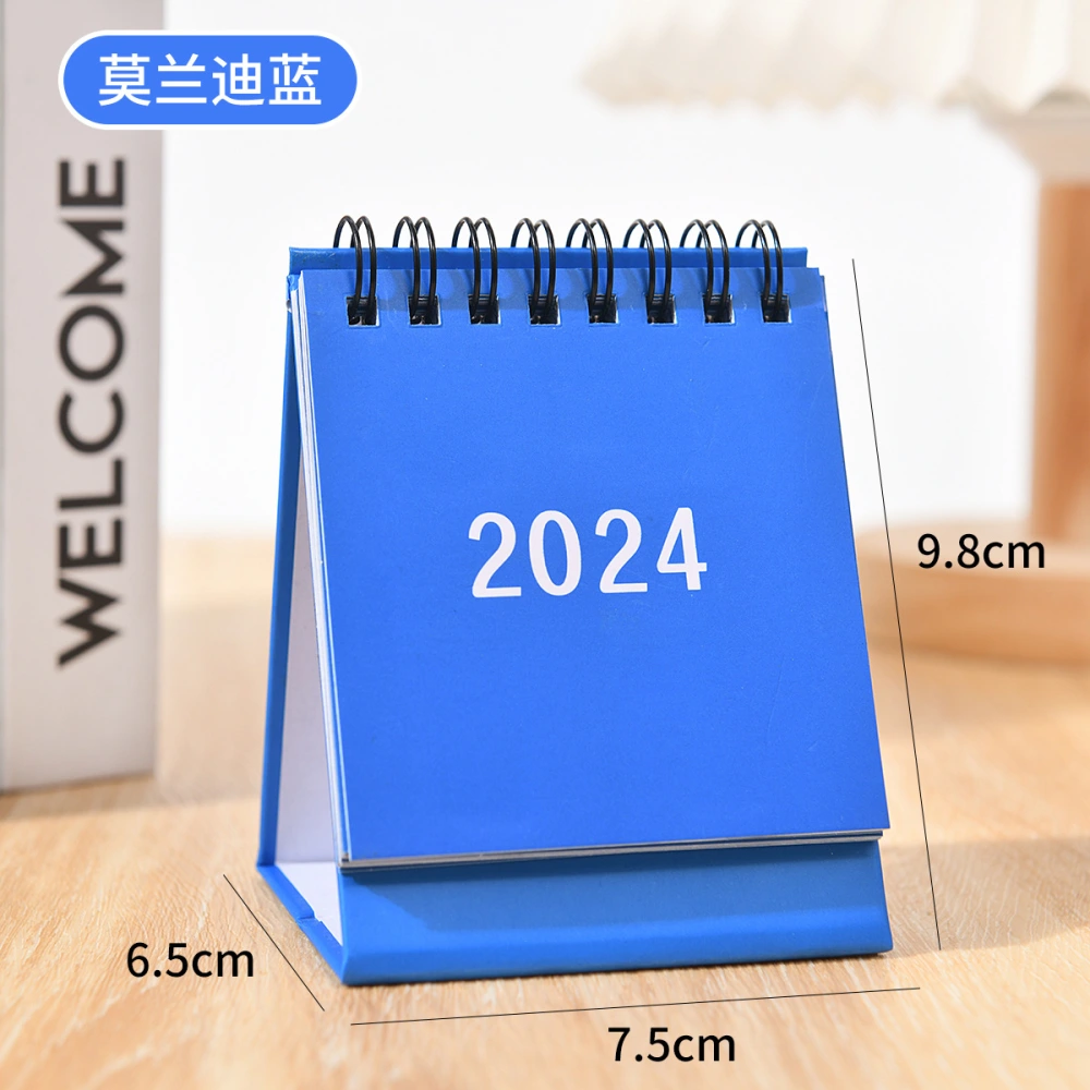 Desktop Month Calendar Office Standing Calendar Mini 2024 Desktop Calendar Table Mini Calendar