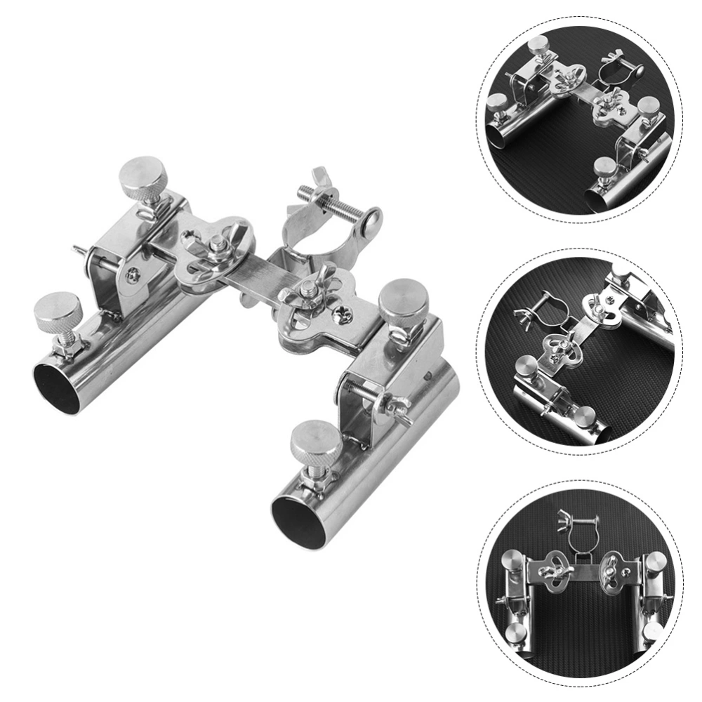 1Pc Universal Fishing Rod Stand Stainless Steel Fishing Pole Holder Fishing Chair Accessory