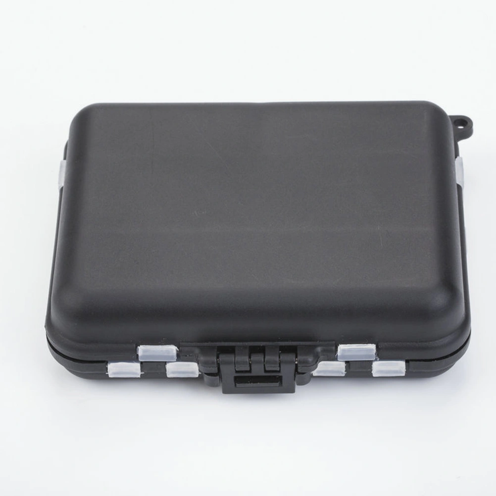 128pcs Waterproof Fish Hook Fittings Fishing Gear Accessories Fishhook Storage Box