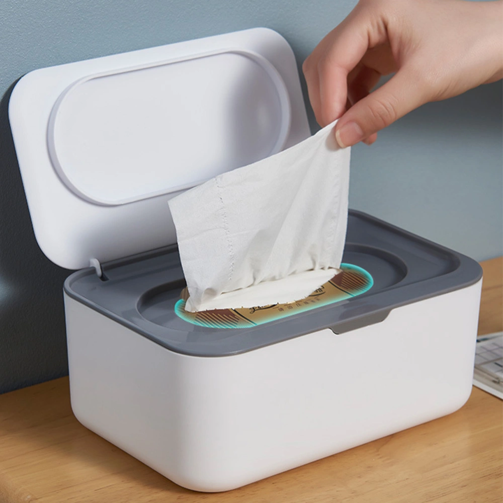 Anti-skid Tissue Container Home Tissue Case Household Tissue Box Holder for Kitchen