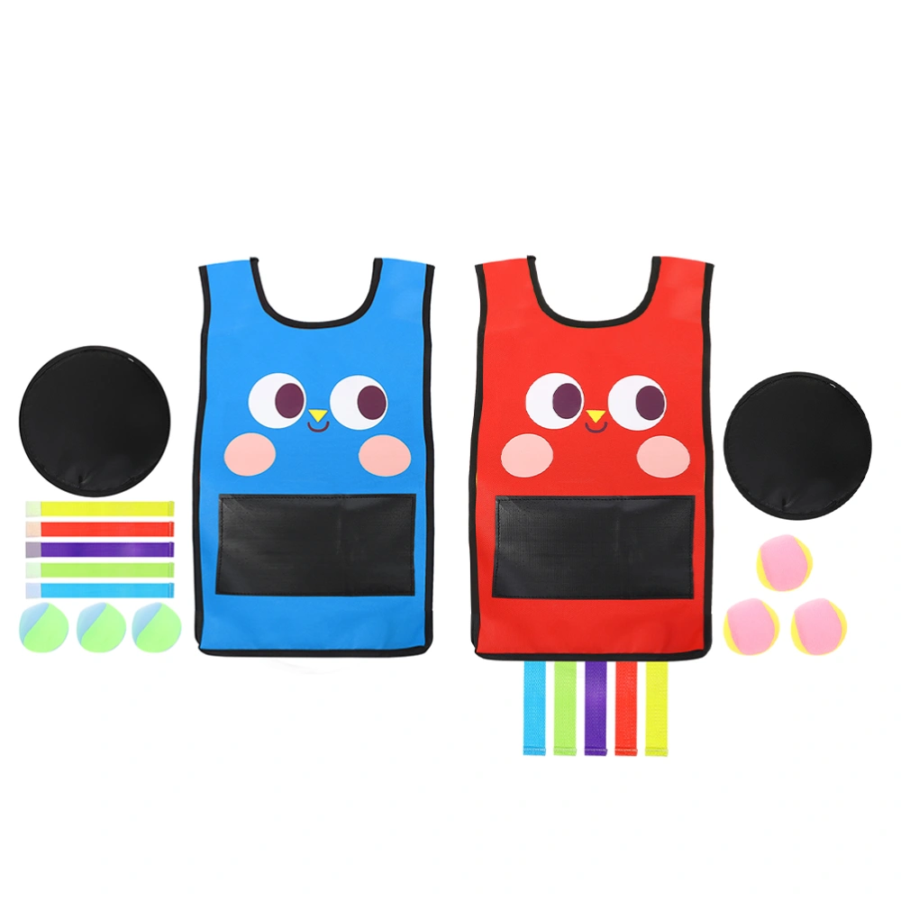 2 Sets Creative Sticky Ball Costumes Sticky Ball Vest Outside Game Vest