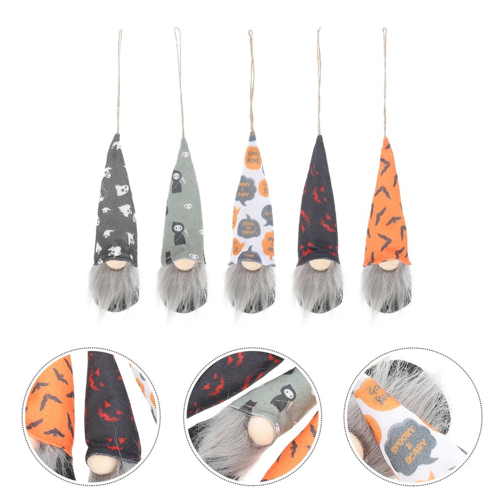 4Pcs Lovely Gnome Doll Decorations Halloween Home Decorations Bedroom Decors