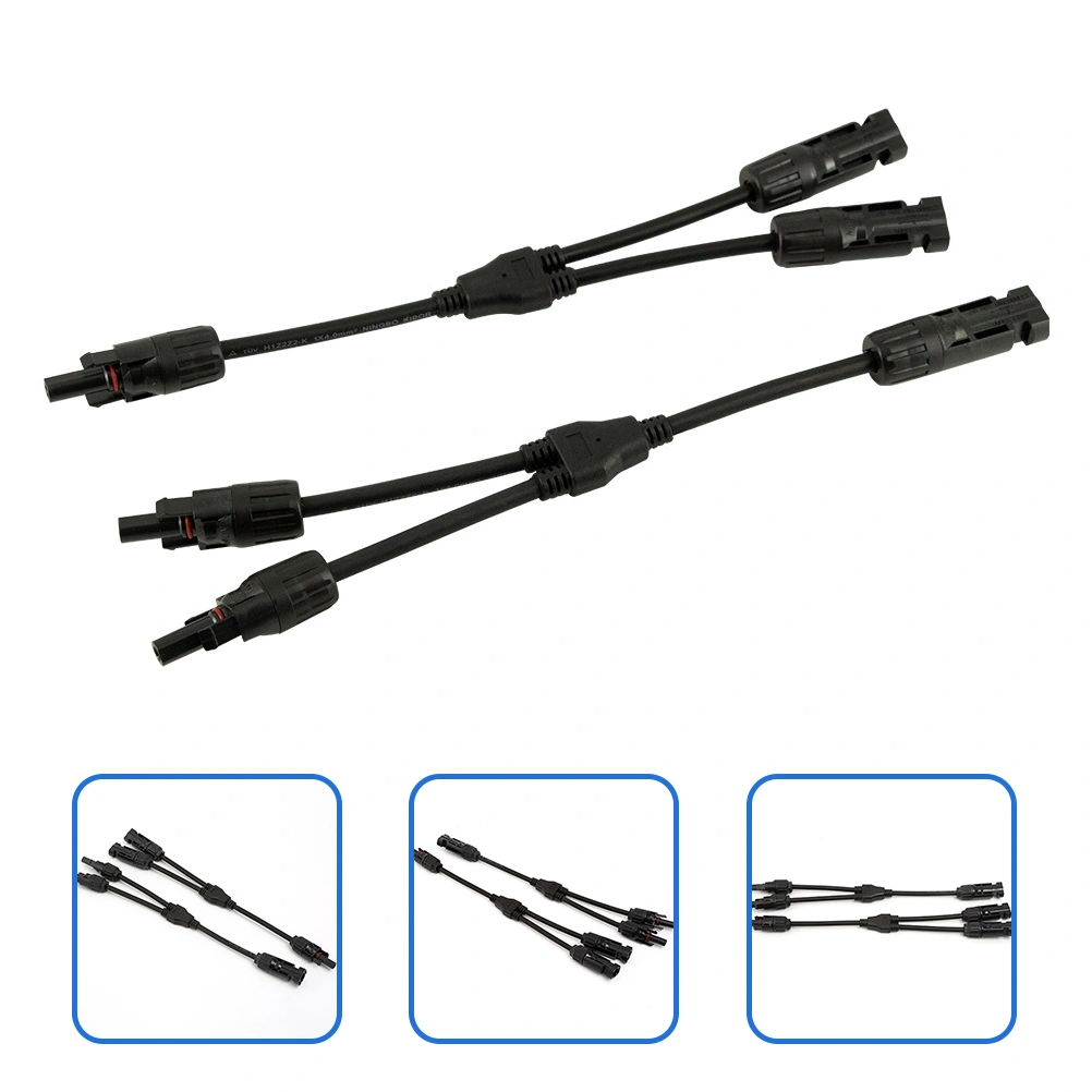 2pcs Solar Panel Cable Solar Panel Connector Solar Panel Cable And Connector