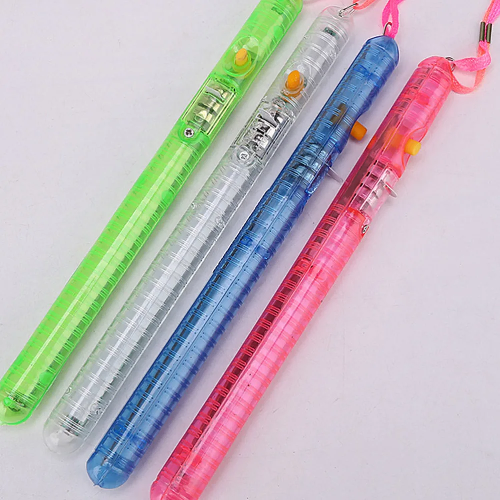 5Pcs Colorful LED Glow Sticks Fluorescent Light Sticks for Concert Party