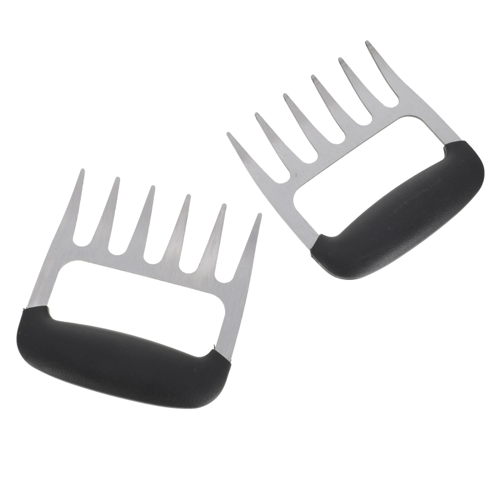 2Pcs Useful BBQ Meat Forks Practical Meat Shredder Claws Food Grill Accessories