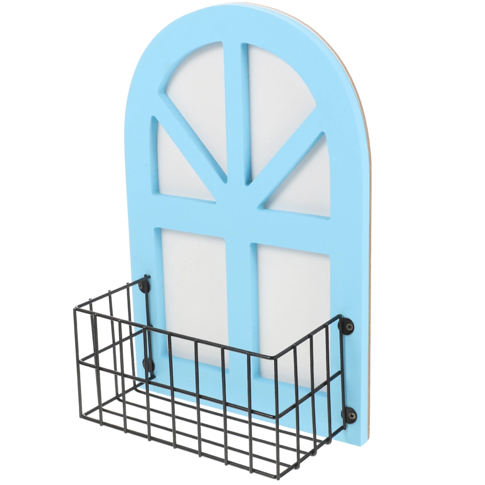 Wall-mounted Multipurpose Storage Basket Retro Sundries Organizer Rack Bathroom Rack