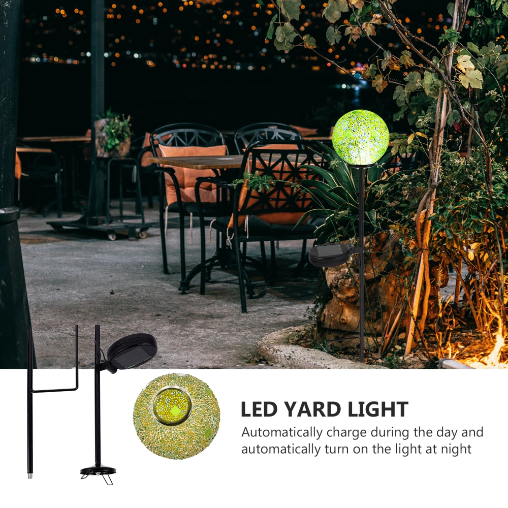 Solar Yard Light Decorative Lawn Light Outdoor Waterproof Lamp Mosaic Light