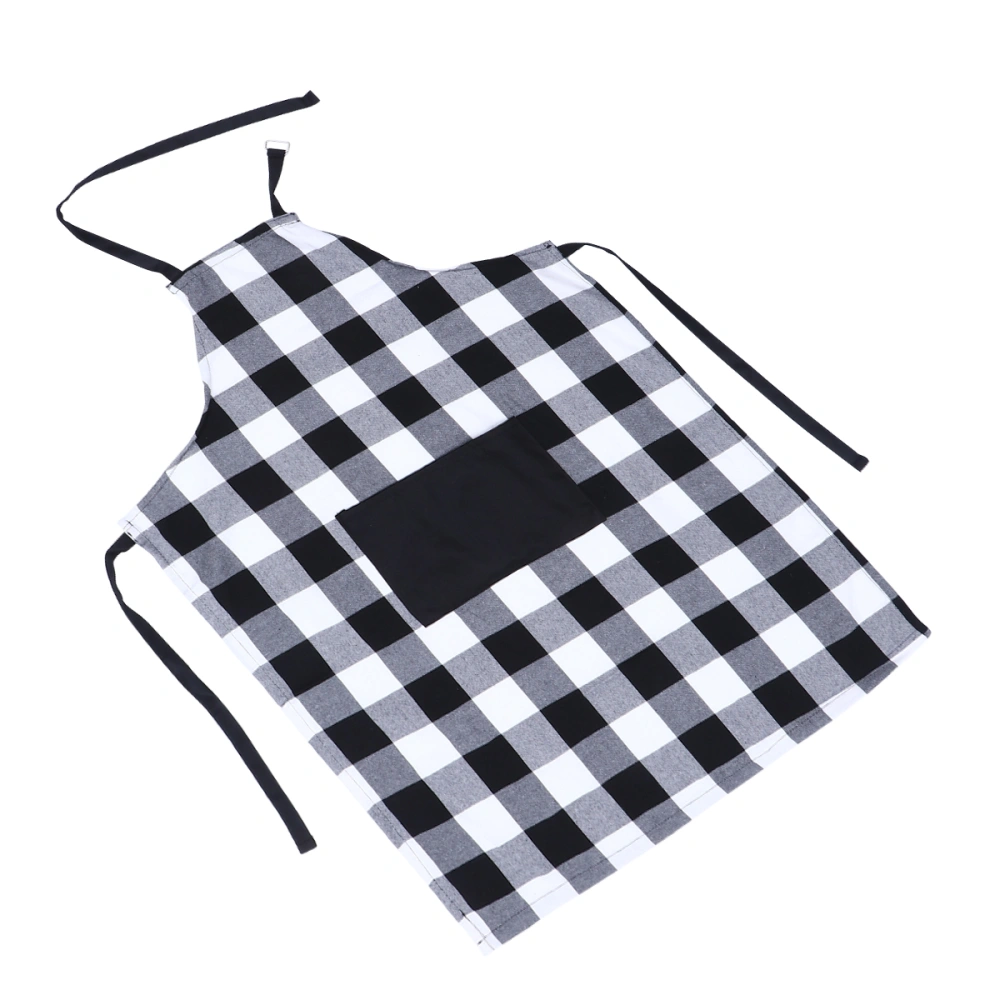 1pc Cooking Apron Unisex Kitchen Apron Classic Design Apron Cotton Kitchen Apron