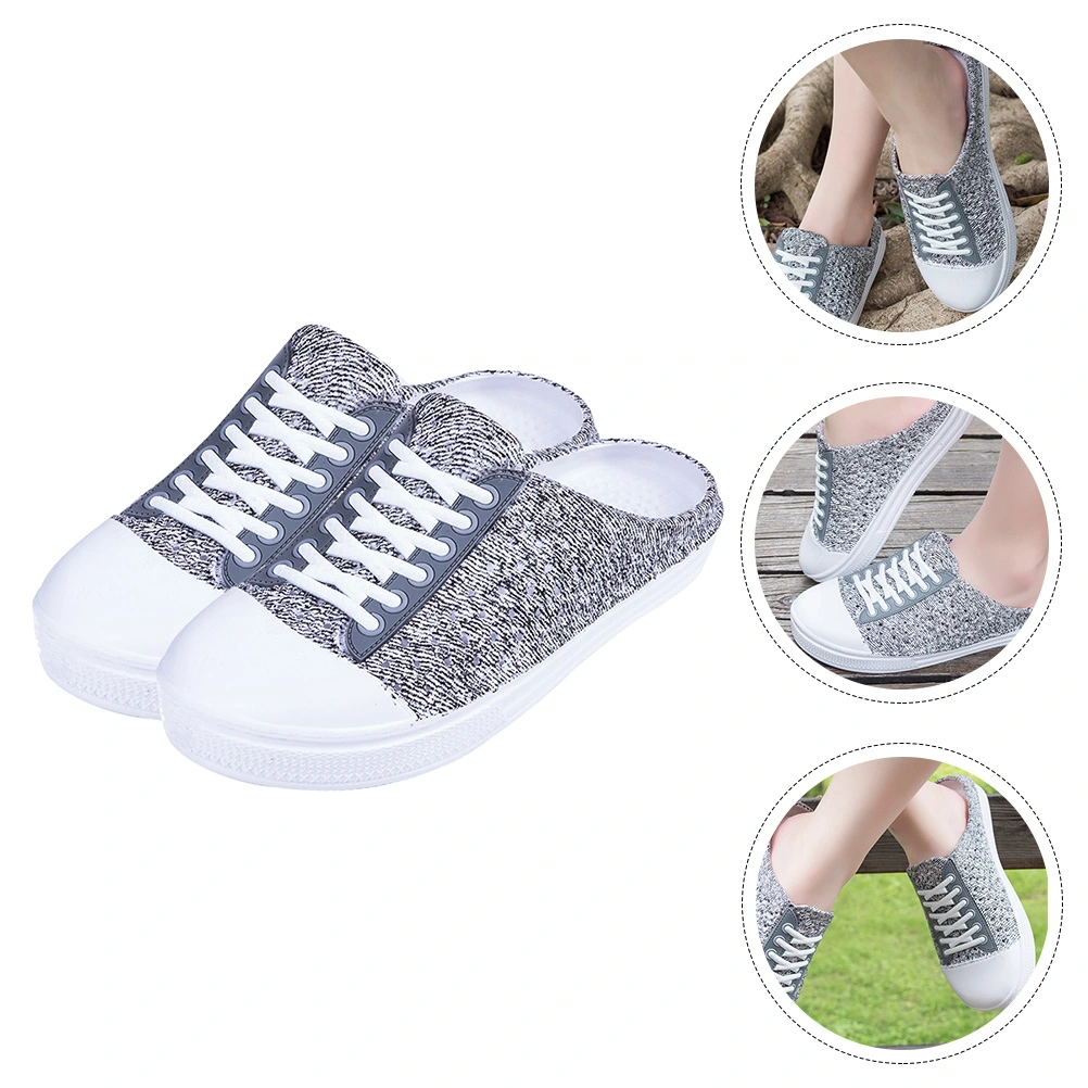 1 Pair of Summer Anti-slip Sandals for Women Breathable Chic Women Sandals