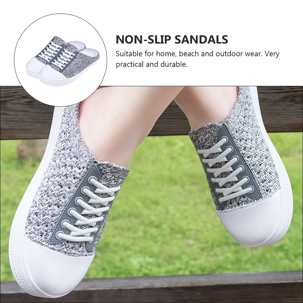 1 Pair of Summer Anti-slip Sandals for Women Breathable Chic Women Sandals