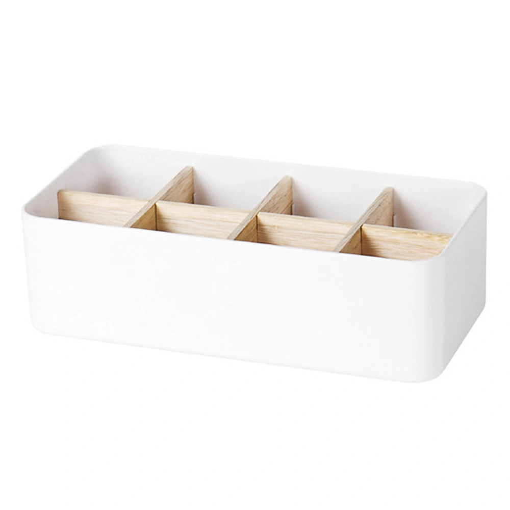 1 Pc Drawer Type Handkerchief Box Simple Compartment Storage Box (White)