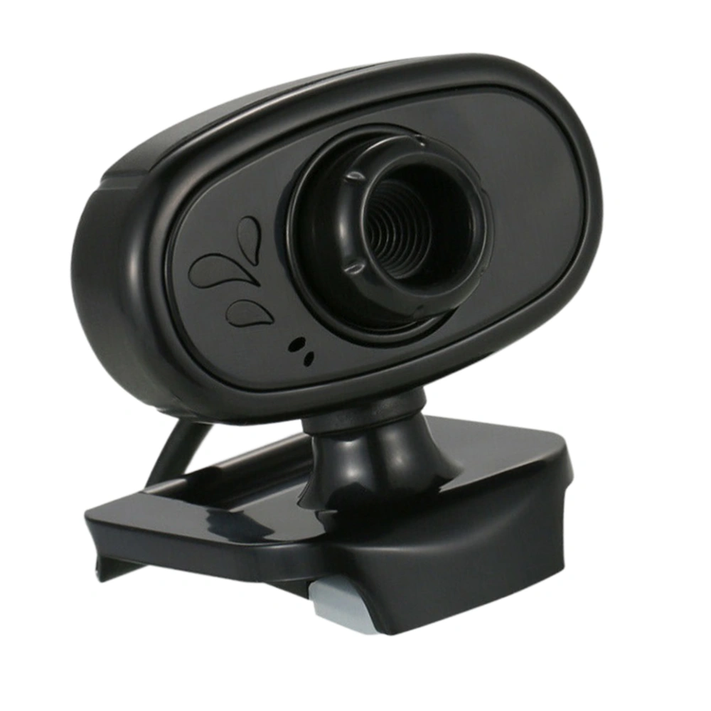 USB Web Camera 480P Computer Camera Webcams USB2.0 Webcam Camera with Mic Clip-on for Computer PC Laptop (Black)