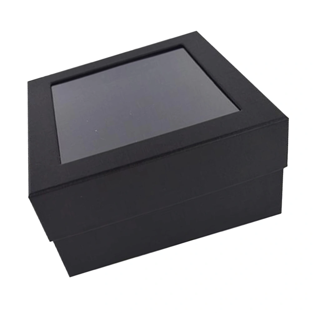 Useful Jewelry Boxes Jewelry Packing Container Jewelry Organizer Case for Earrings Bracelets (Black)