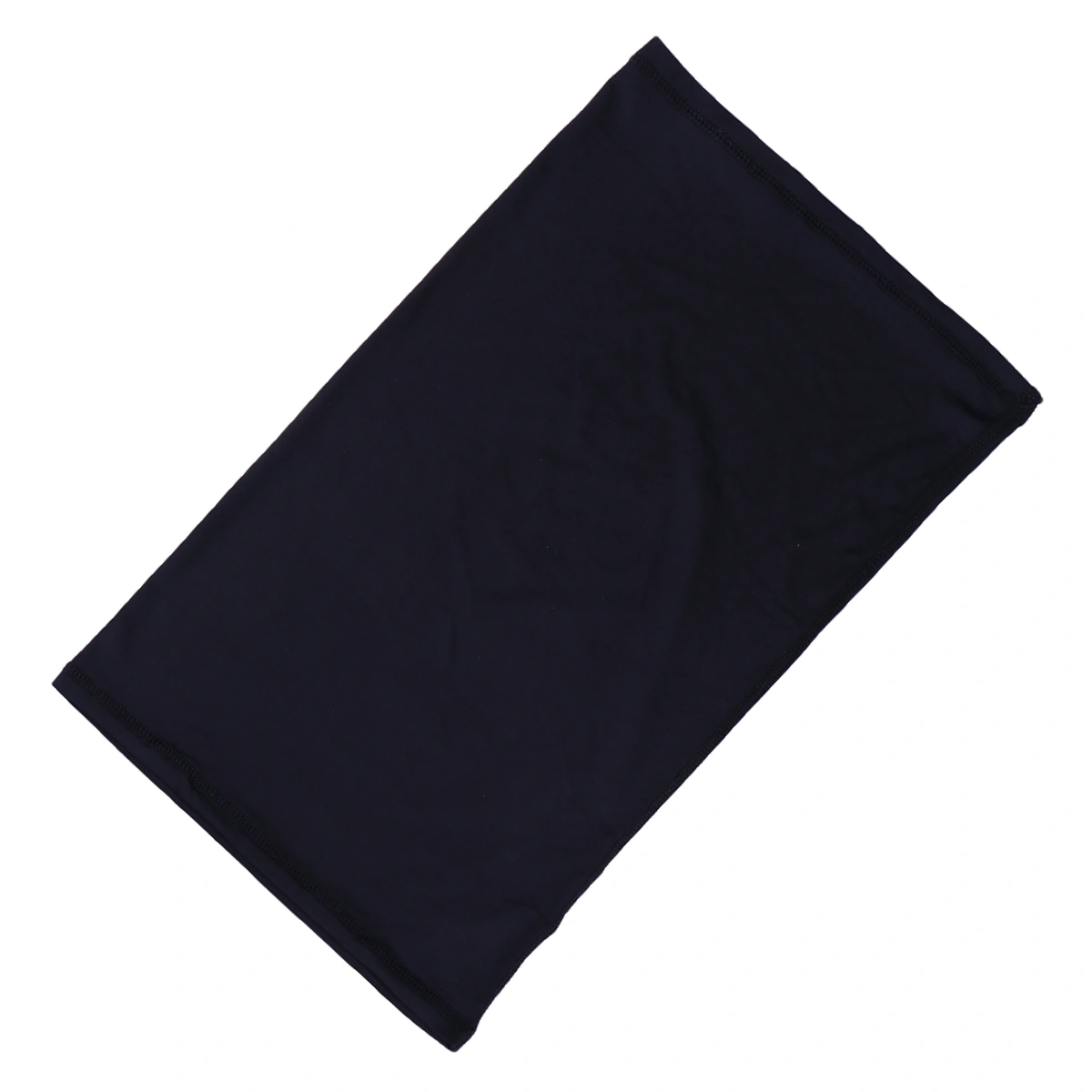 Black Multifunctional Face Scarf Ice Silk Neck Gaiter UV Protection Face Cover Dustproof Neckerchief Headwrap Breathable Mask Headwear Cool Blindfold for Riding Outdoor Fishing