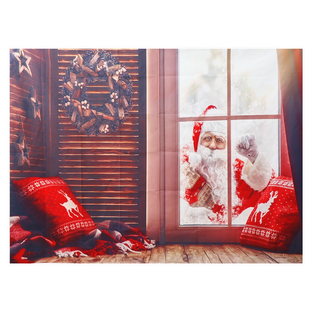 Party Photo Backdrop Santa Claus Photography Background Cloth Party Props