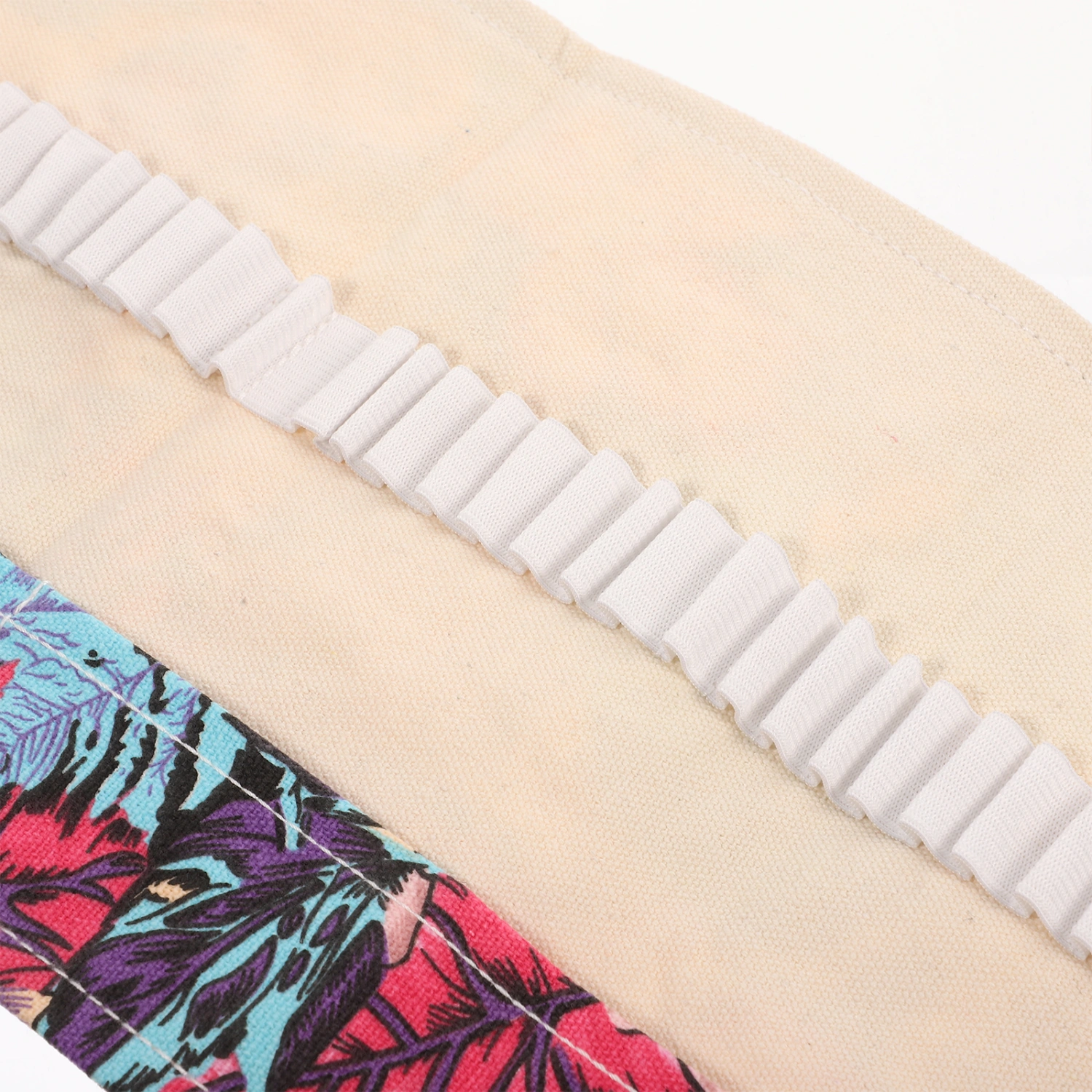 Pencil Roll Up Case Canvas Pencil Wrap Case Roll Up Pouch Pen Wrap Organizer Roll Up Pencil Holder