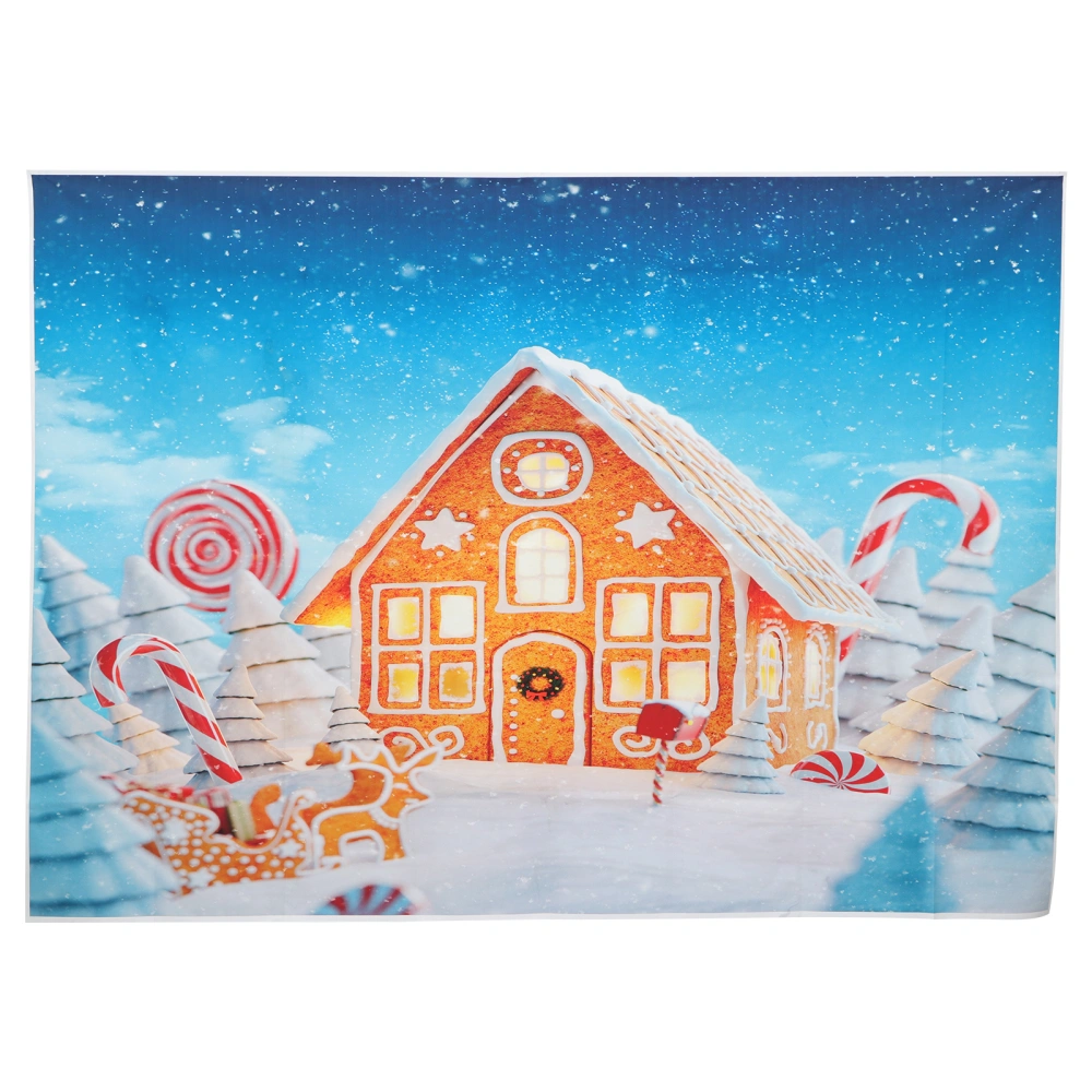 Christmas Backdrop Wonderland Xmas House Photo Shoot Studio Background