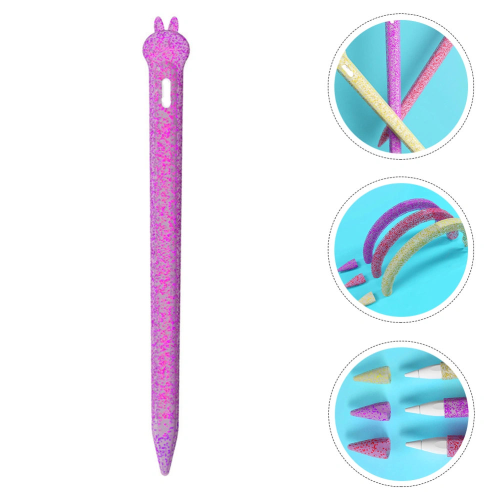 1pc Cartoon Stylus Pen Sleeve Silicone Case Compatible with Apple Pencil 2