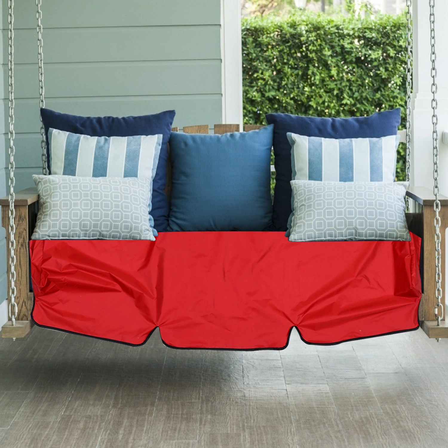 1 Pc Swing Seat Cover Dust Proof Weatherproof Swing Seat Covering UV Resistant