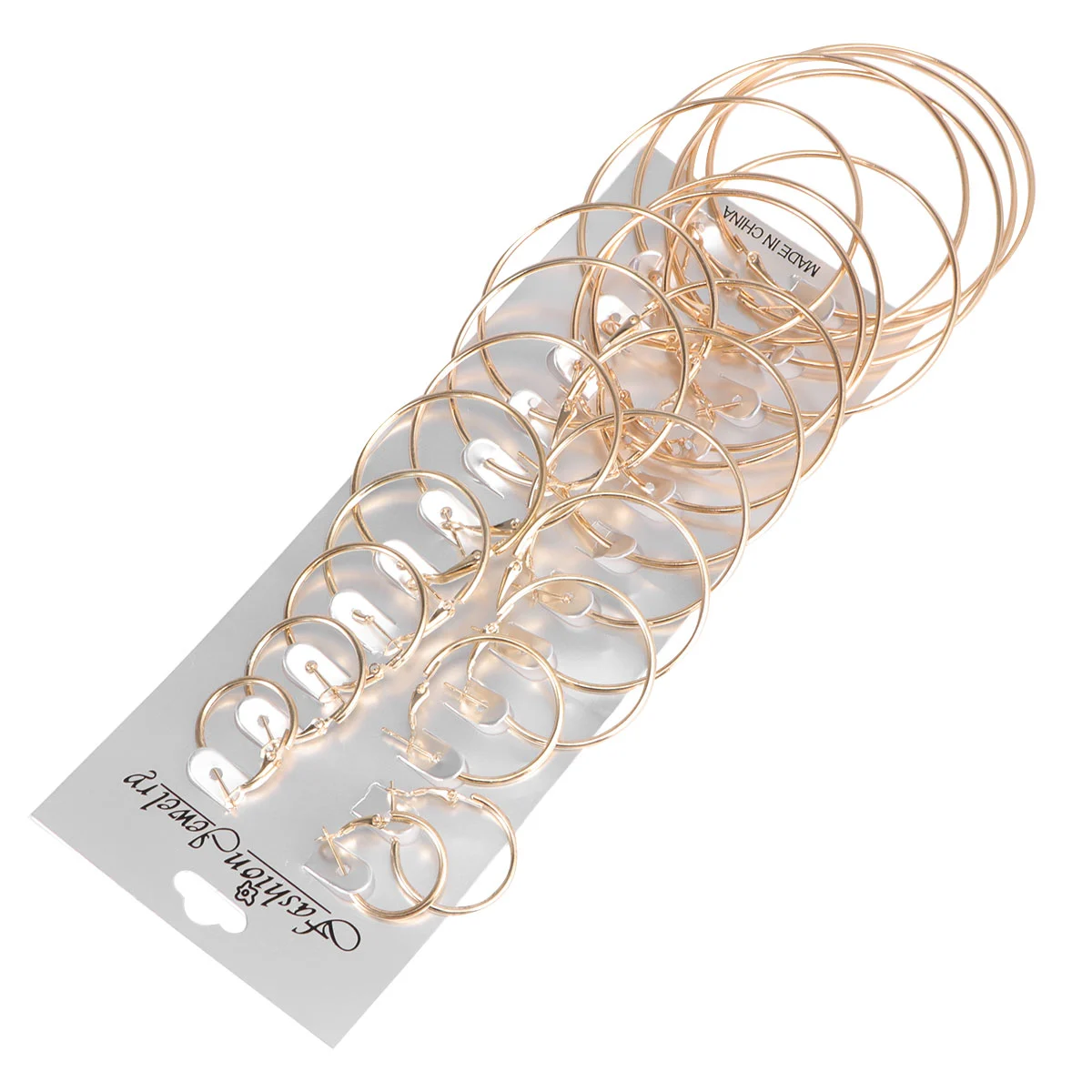1 Set of  Design Earrings Elegant Danglers Fashion Ear Drops Ear Jewelry Decor for Girls Women Ladies(Golden)