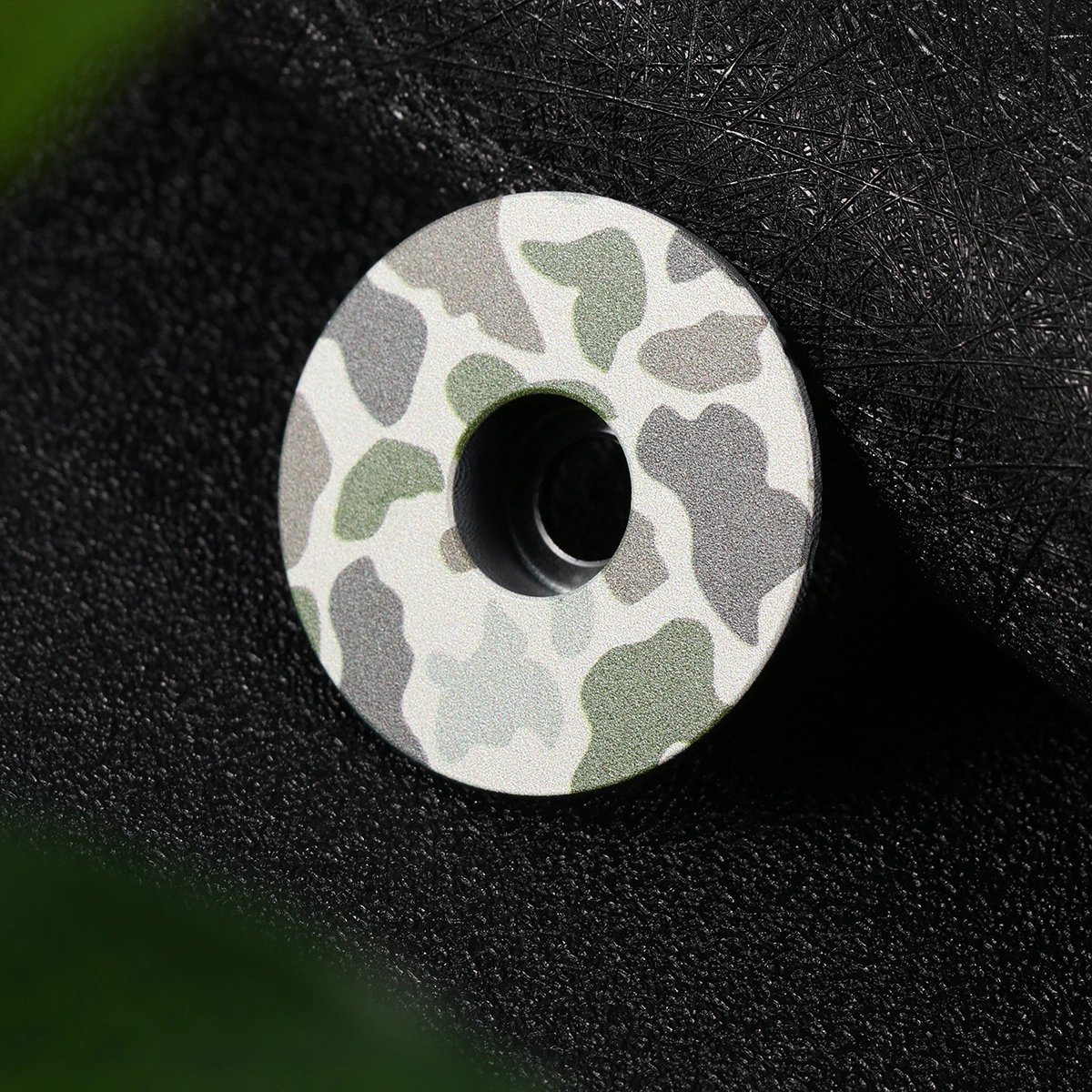 1pc Aluminum Alloy Headset Screws Mountain Road Bowl Cover (H Style)