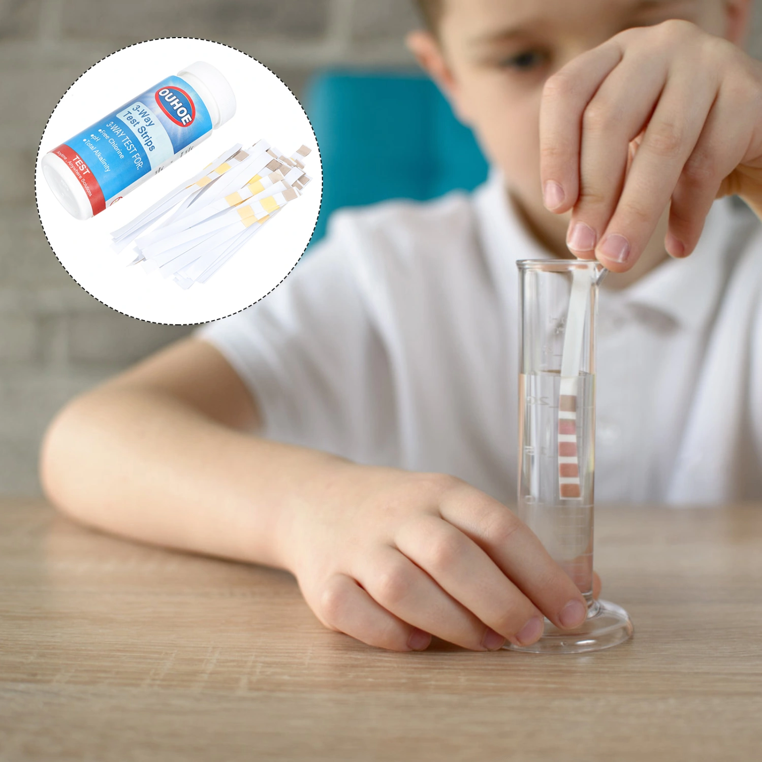 50pcs Water Test Strips Swimming Pool PH Test Paper Swimming Pool Accessories