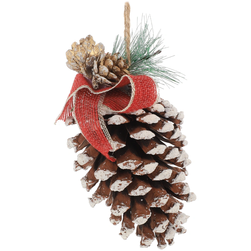 Acorn Ornament Rustic Farmhouse Acorn Pendant Decor for Christmas Tree Mantel