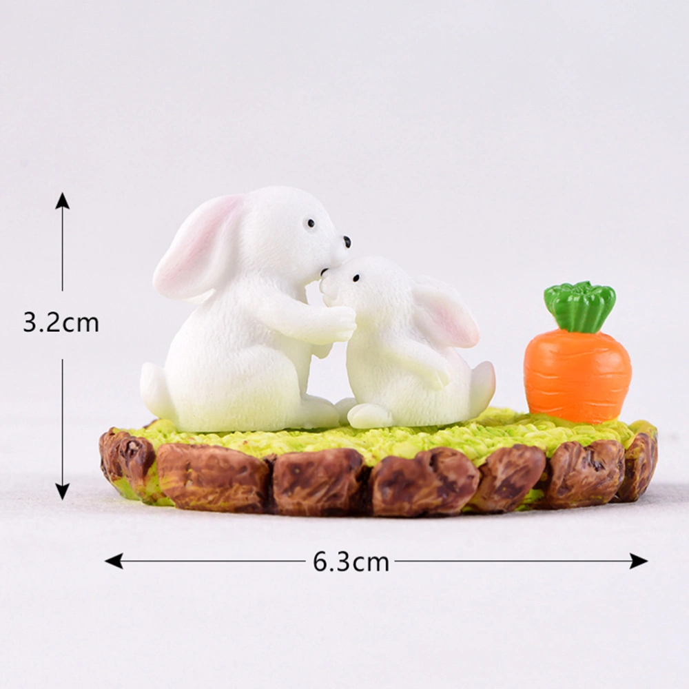 Micro Landscape Resin Craft Ornaments Desktop Ornament Decoration Crafts Ornaments Gifts Spring Three-piece