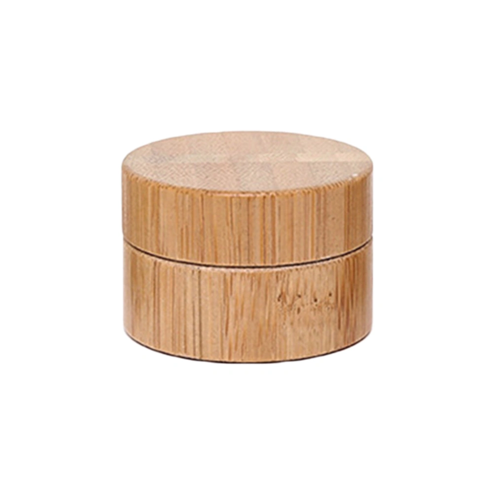 1PC 10g Bamboo Bottle Cream Jar Refillable Empty Cosmetic Makeup Container Storage Case