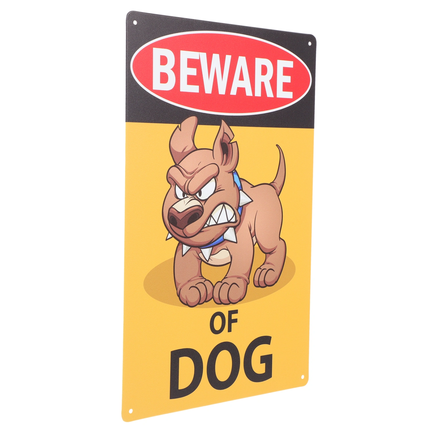 Beware of Dog Sign Garden Yard Warning Sign Caution Dog Sign Iron Painting