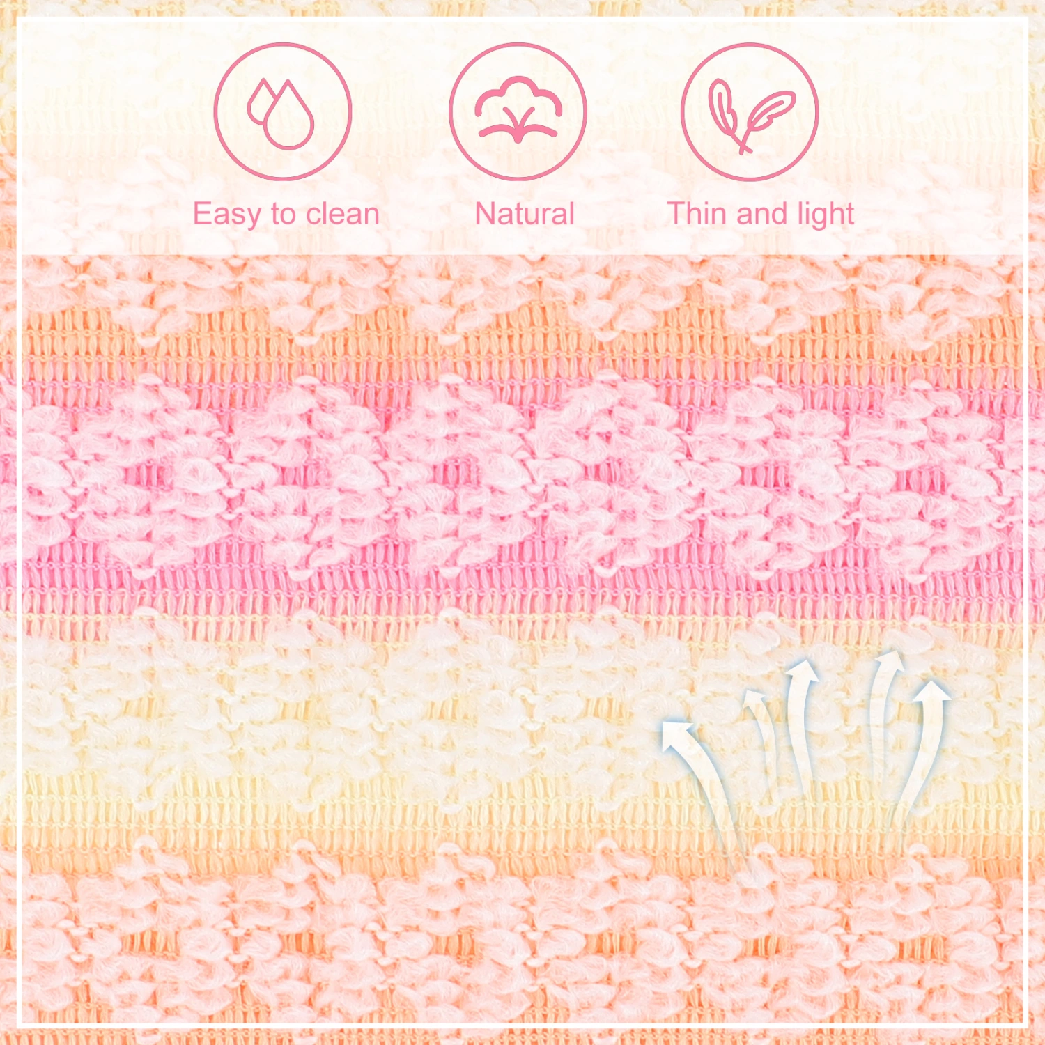 Household Shower Towel Body Cleaning Towel Exfoliating Rubbing Mud Towel